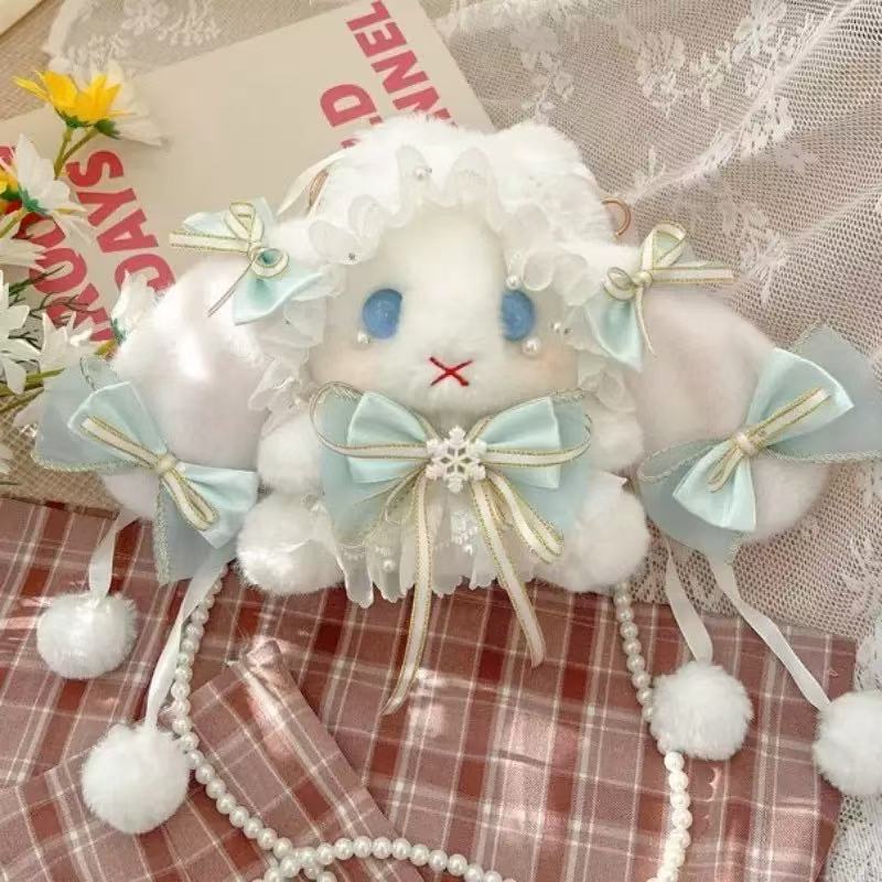 apanese-style Lolita Cute Bowknot Rabbit Bag