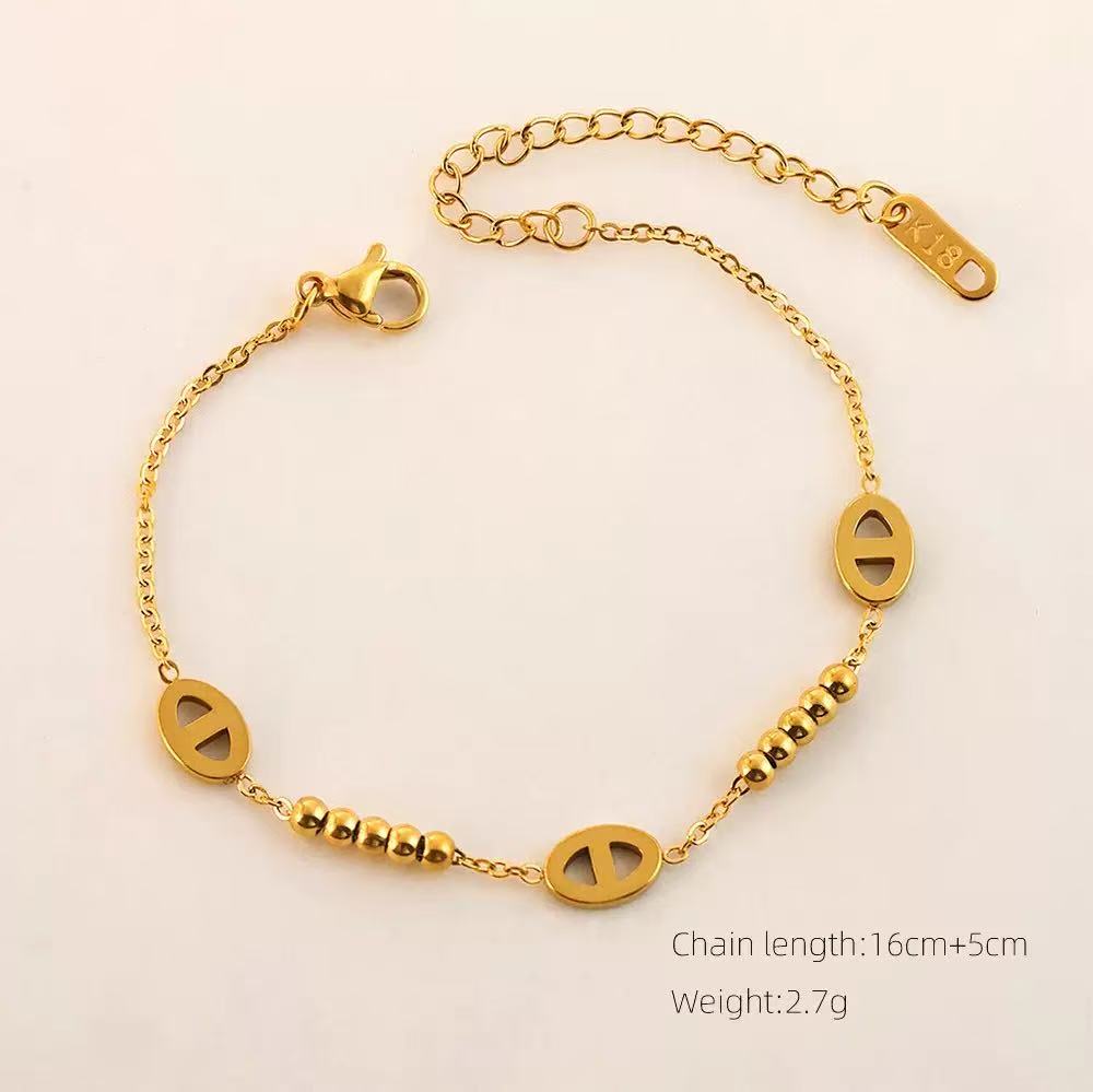 Titanium steel bracelet