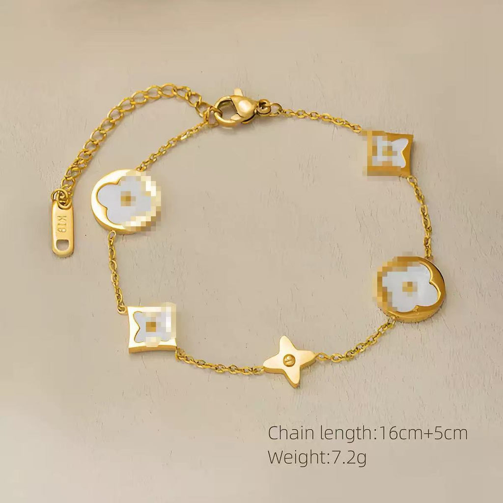 Titanium steel bracelet