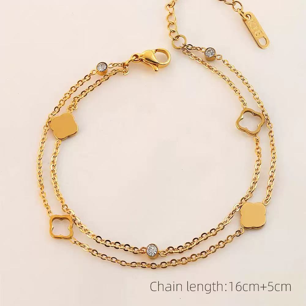 Titanium steel bracelet